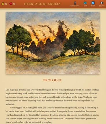 Necklace of Skulls screenshot