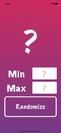 Number Generator App screenshot