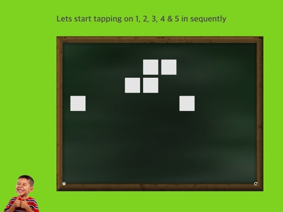 Numbers remember puzzle screenshot