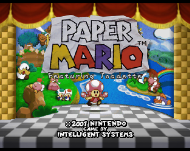 Games like Paper Mario Featuring Toadette