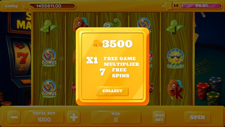 Poker Blackjack Slots machine - Casino Experience screenshot