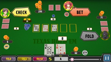 Poker Pretty Girls Battle: Texas Hold 'Em Image