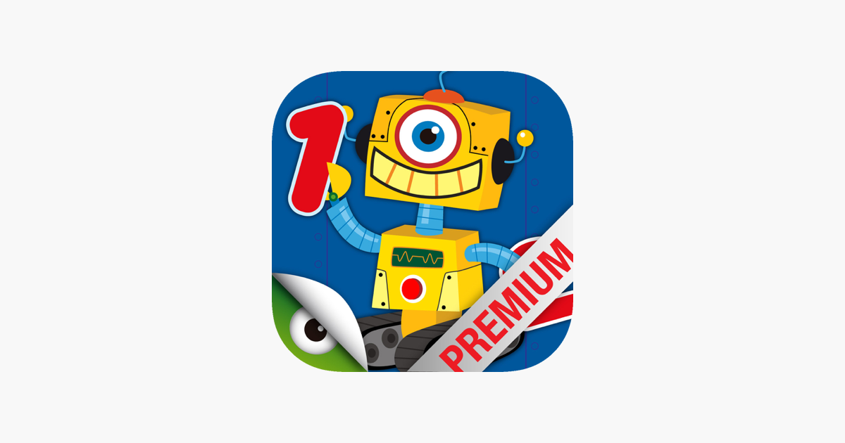 Games like Robots & Numbers - games to learn numbers and practice counting, sums & basic maths for kids and toddlers (Premium)