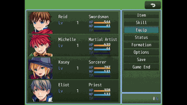 RPG Maker MZ: Skill Equip Image