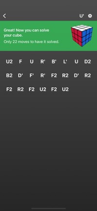 Rubix Cube Solver &amp; Learn screenshot