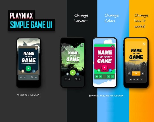 SimpleGameUI - Unity UI Template Image