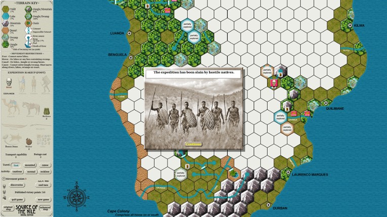 Source of the Nile Digital Edition screenshot