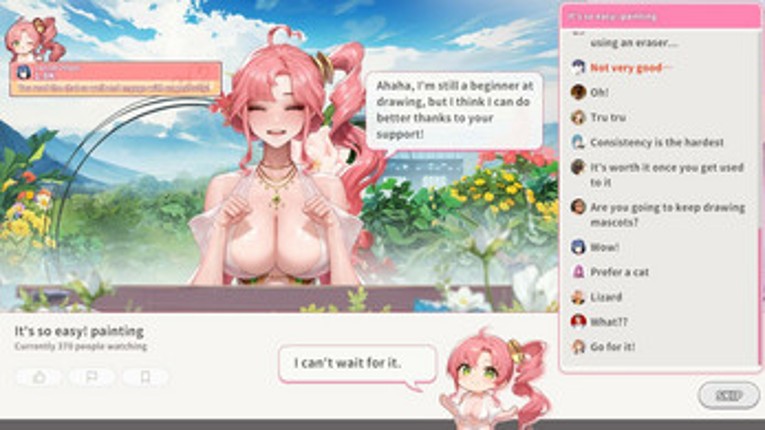 Streaming ON! VTuber Training Image