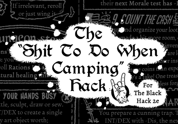 The "Sh*t To Do When Camping" Hack Game Cover