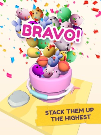 Throw it! Cute Aim and Toss screenshot