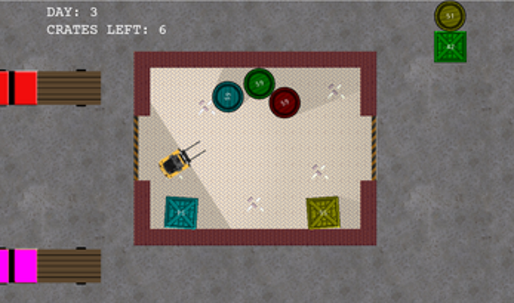 Wacky Warehouse Worker Image