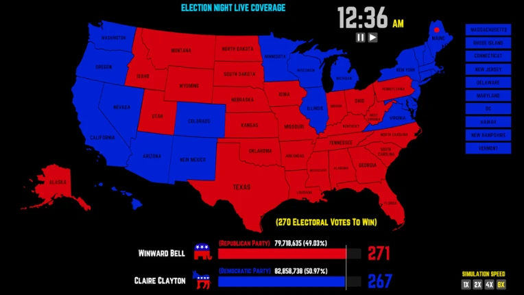 2026 U.S. Election Simulator Image