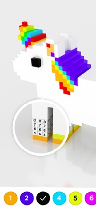 3D No.draw - Colors by number Image