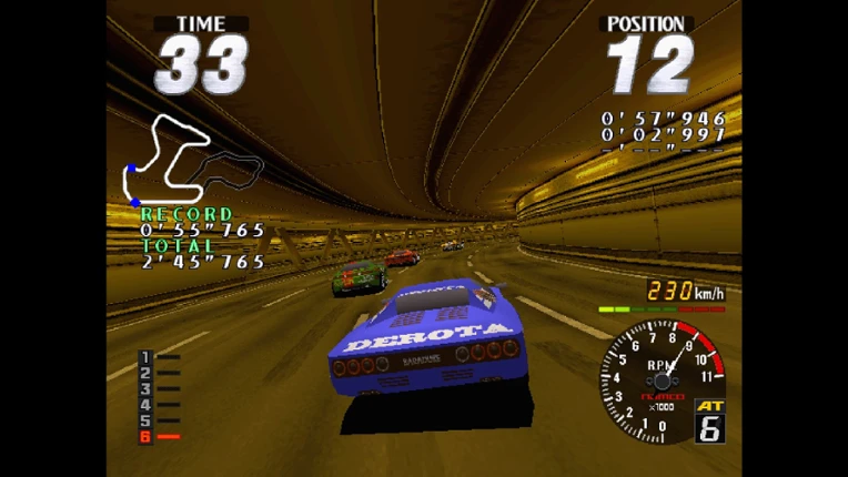 Arcade Archives 2 Rave Racer Image