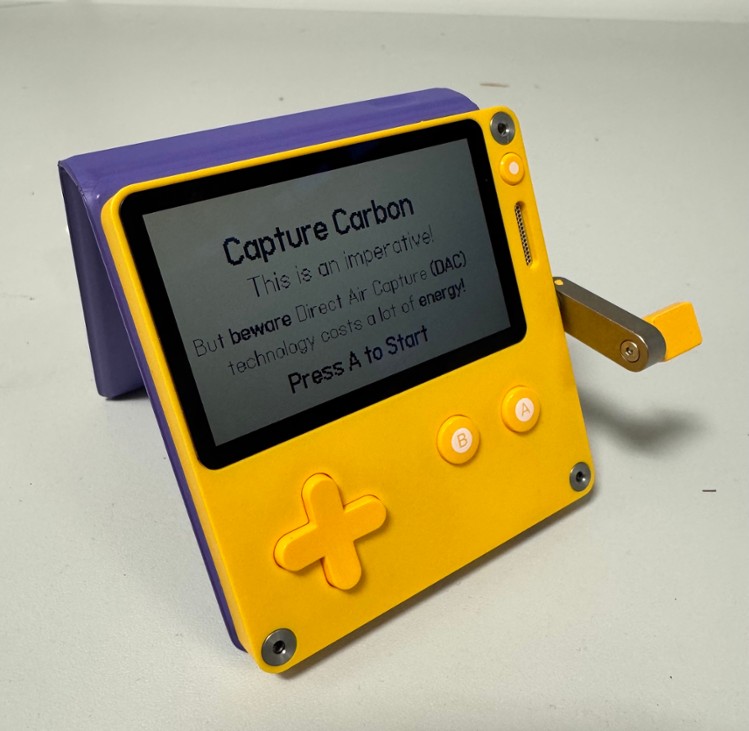 Games like Capture Carbon: A Playdate Game