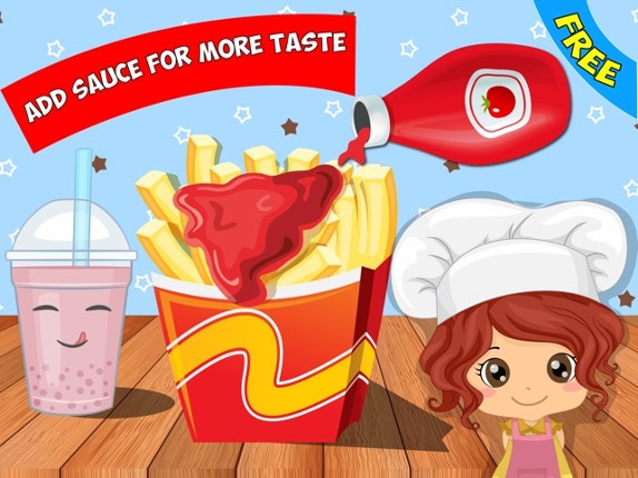 French Fries Maker-Cook Eat &amp; Learn for kids screenshot