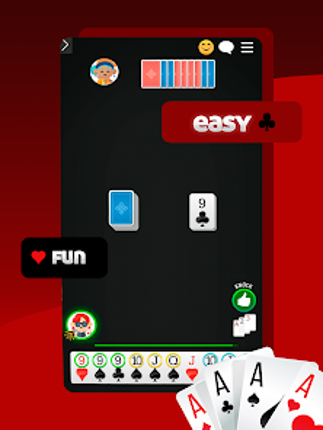 Straight Gin Rummy Online screenshot