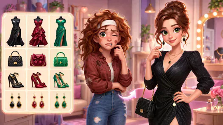 Dream Makeover - Match 3 Games screenshot