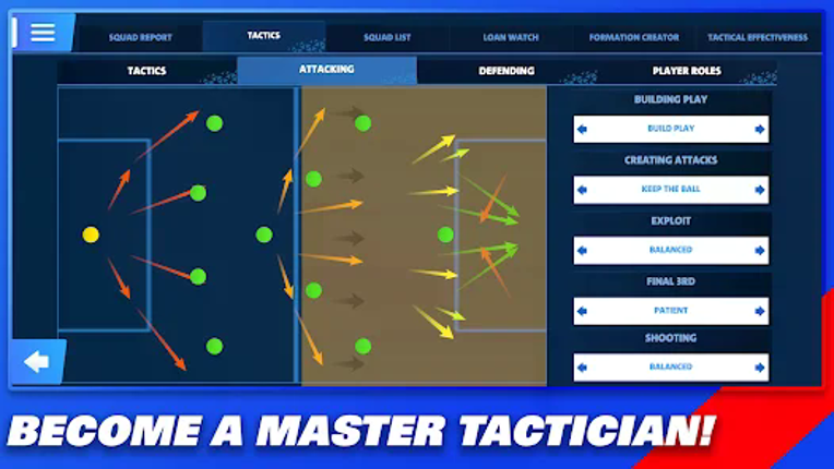 First Team Manager 2026 screenshot