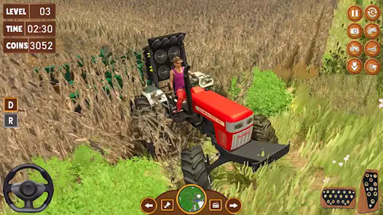 Indian Tractor Game 3d Tractor Image