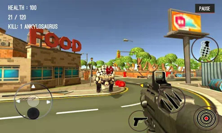 Dinosaur Hunter Dino City 2017 screenshot