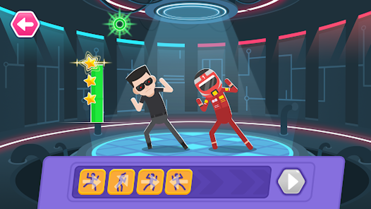 Dance Party Coding for kids screenshot