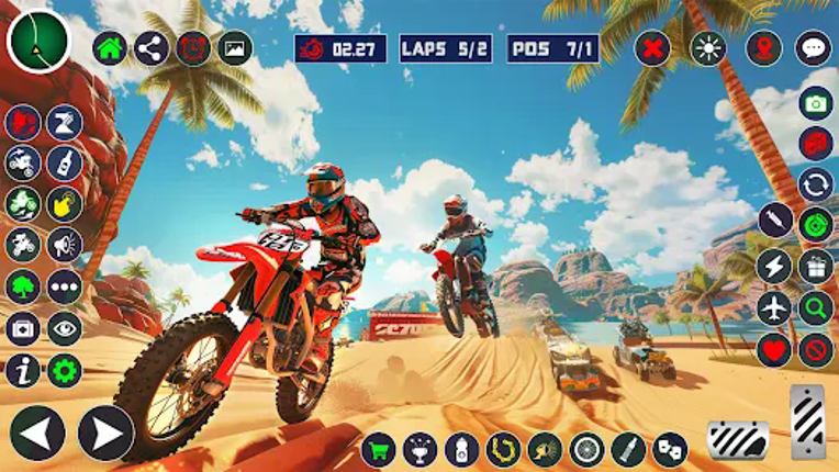 Motocross Dirt Bike Race Games screenshot