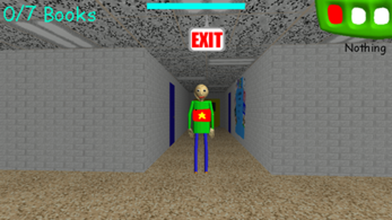 HARD MODE Baldi VN Basics (Extra Story) screenshot