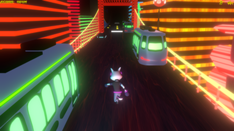 Cat Run Away Image