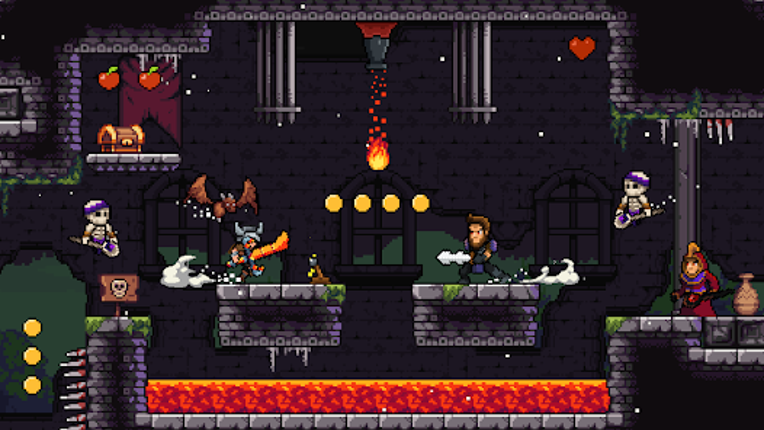 Apple Knight Action Platformer screenshot