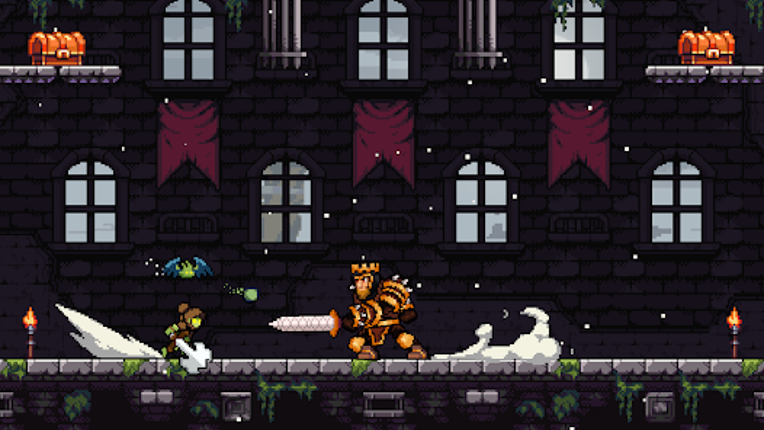 Apple Knight Action Platformer screenshot