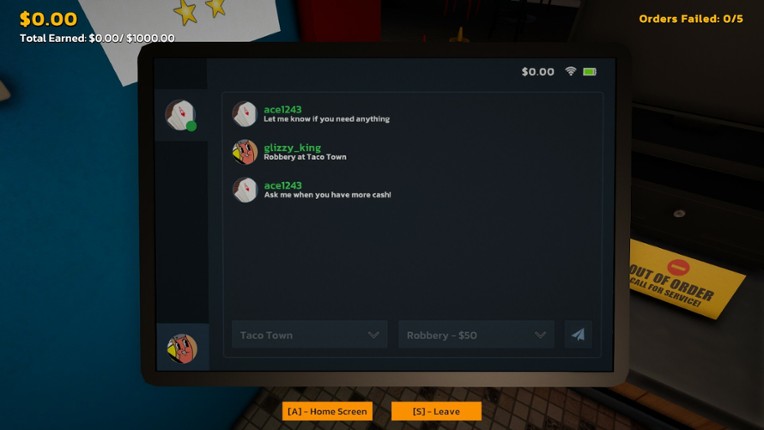 Game Time Glizzys screenshot