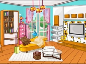 Girly room decoration game Image