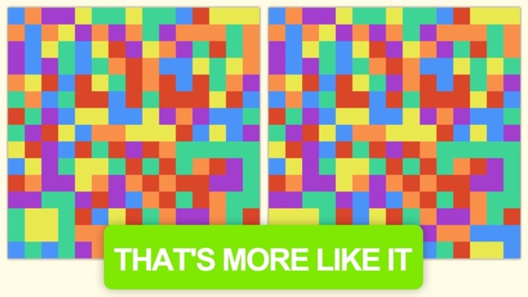 Impossible Pixels Spotter ~ An awesome and addicting & amazing popular brain challenge find all the color differences game screenshot