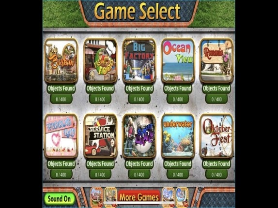 Pack 4 - 10 in 1 Hidden Object screenshot