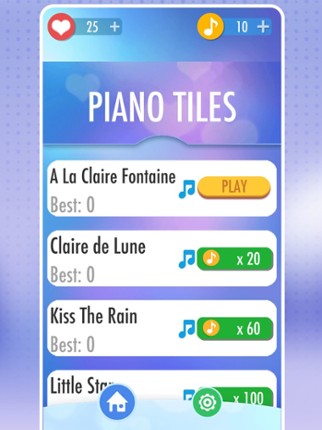 Pink Tiles - Piano Games screenshot