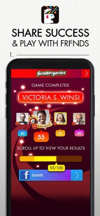 Scattergories screenshot