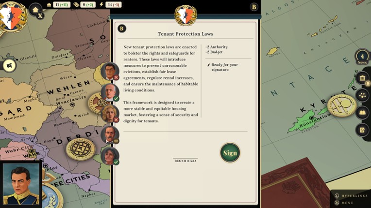 Suzerain Expanded Edition screenshot