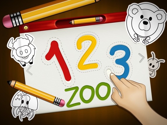 123 Zoo: Writer FREE screenshot