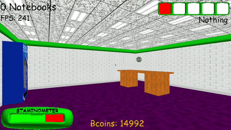 Baldi's basics full remastered screenshot
