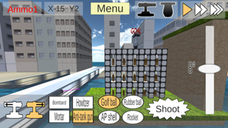 Cannon Golf for Android screenshot