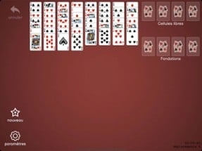 Freecell, jeu de cartes Image