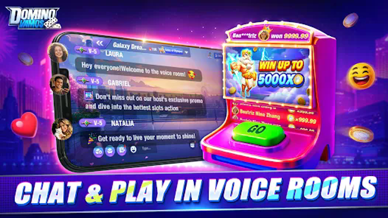 Domino Vamos-Slots Poker Crash screenshot
