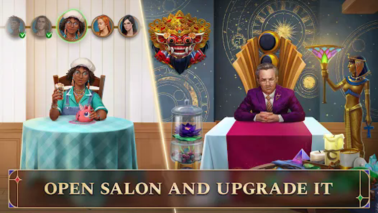 Classic Solitaire: Tarot salon screenshot