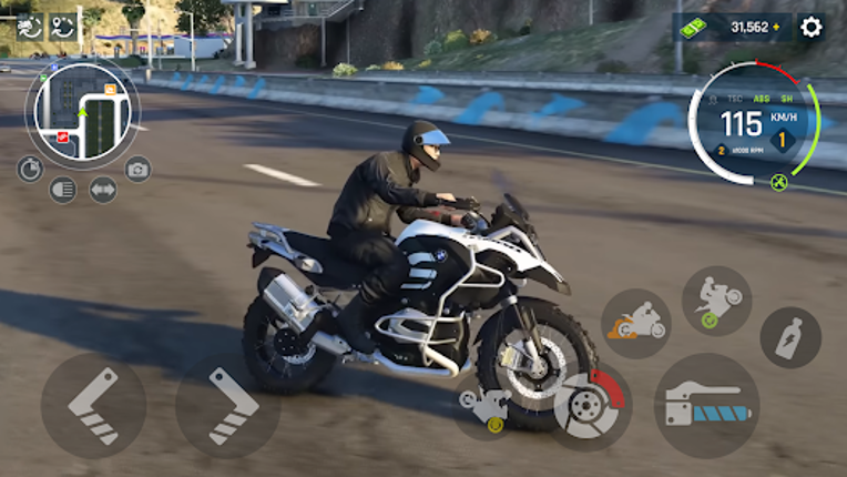 Real Motocycle Driving Game 3D Image