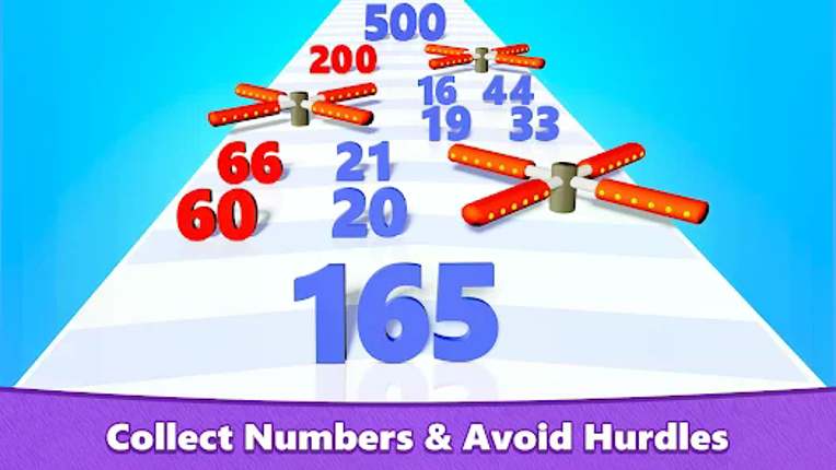 Number Run & Merge Master Game screenshot
