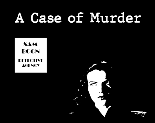 A Case of Murder - Re-Release Game Cover