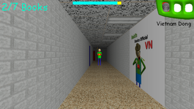 HARD MODE Baldi VN Basics (Extra Story) screenshot