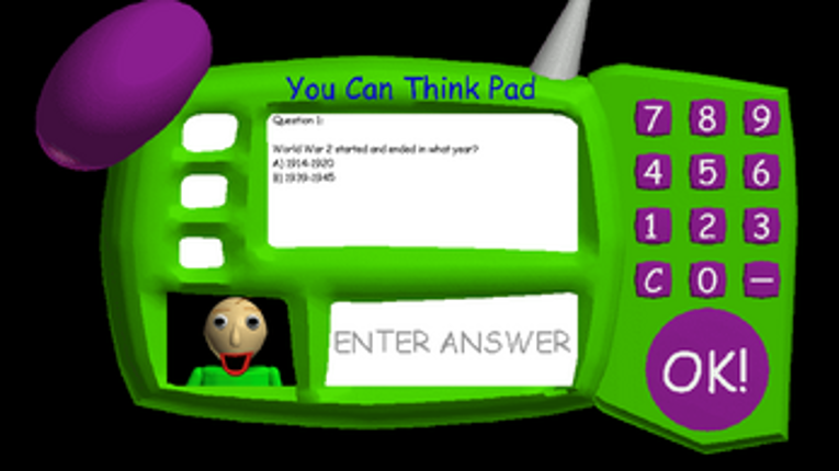 Baldi's Basics Loves History screenshot