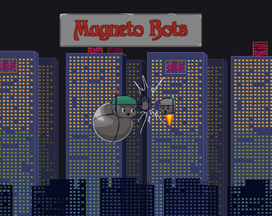 Magneto Bots Game Cover